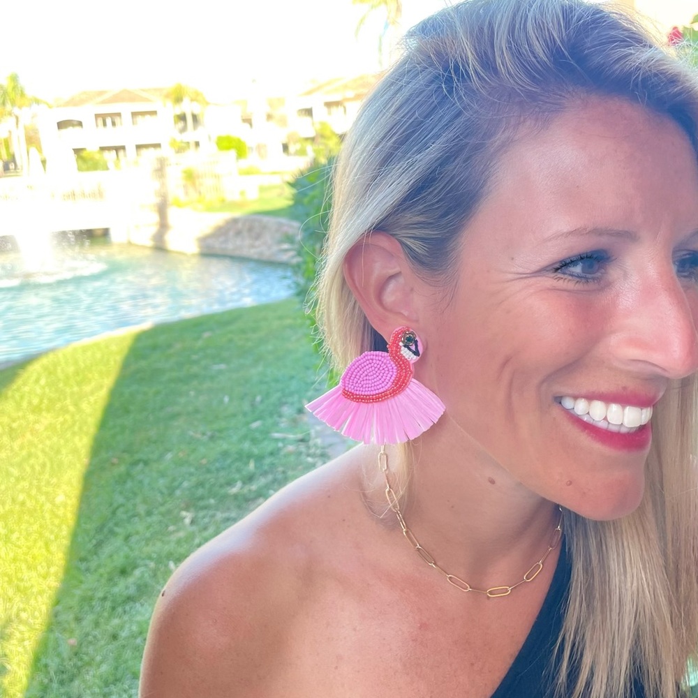 Flamingo Earrings